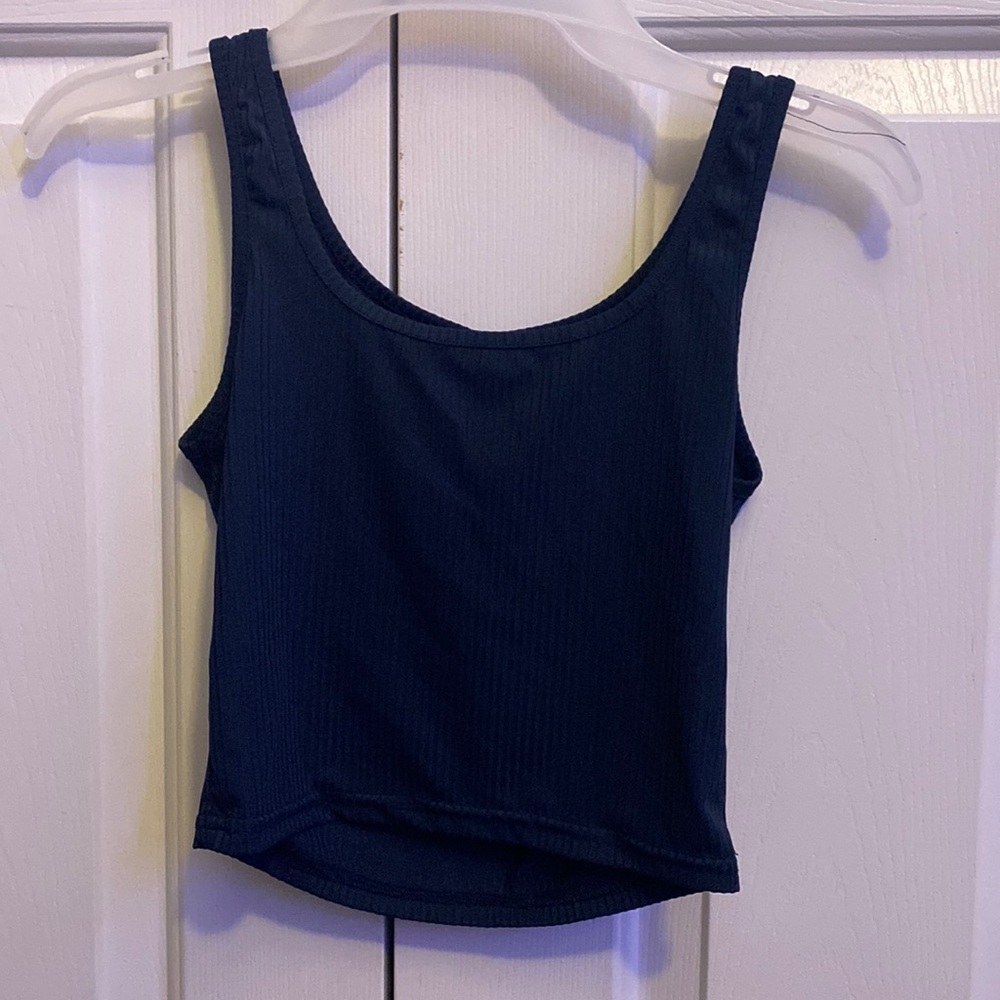 Navy blue tank top